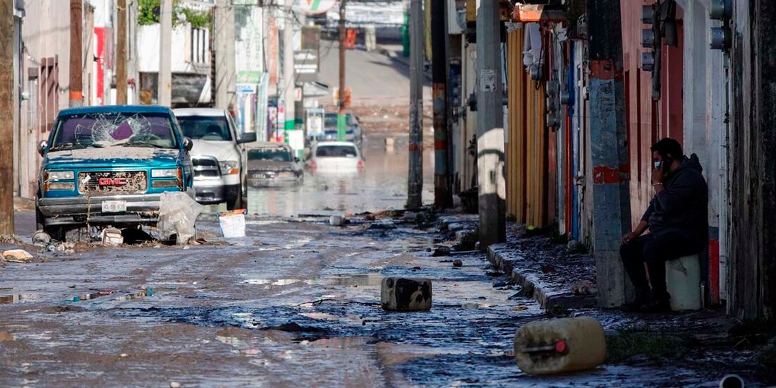 Protección Civil aseguró que aún existe un riesgo sanitario que puede comprometer la salud de las personas, en particular de los grupos vulnerables.
