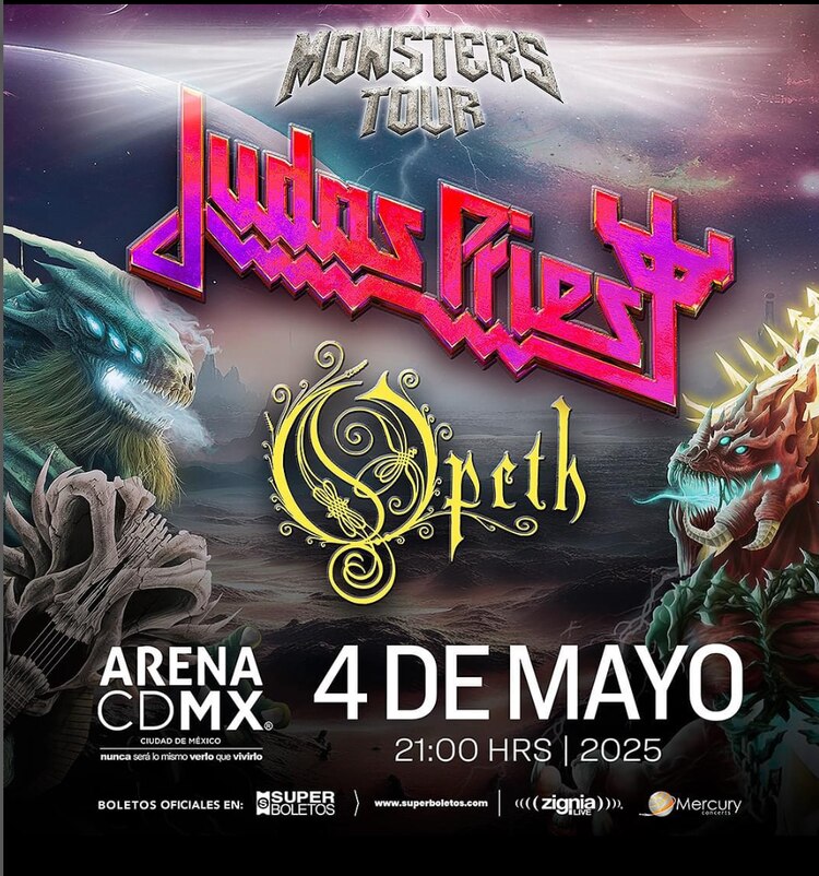 Judas Priest en México 2025
