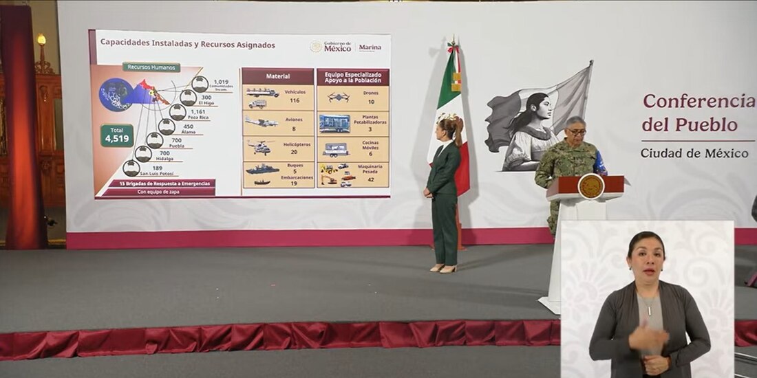 Reporte en Palacio Nacional.