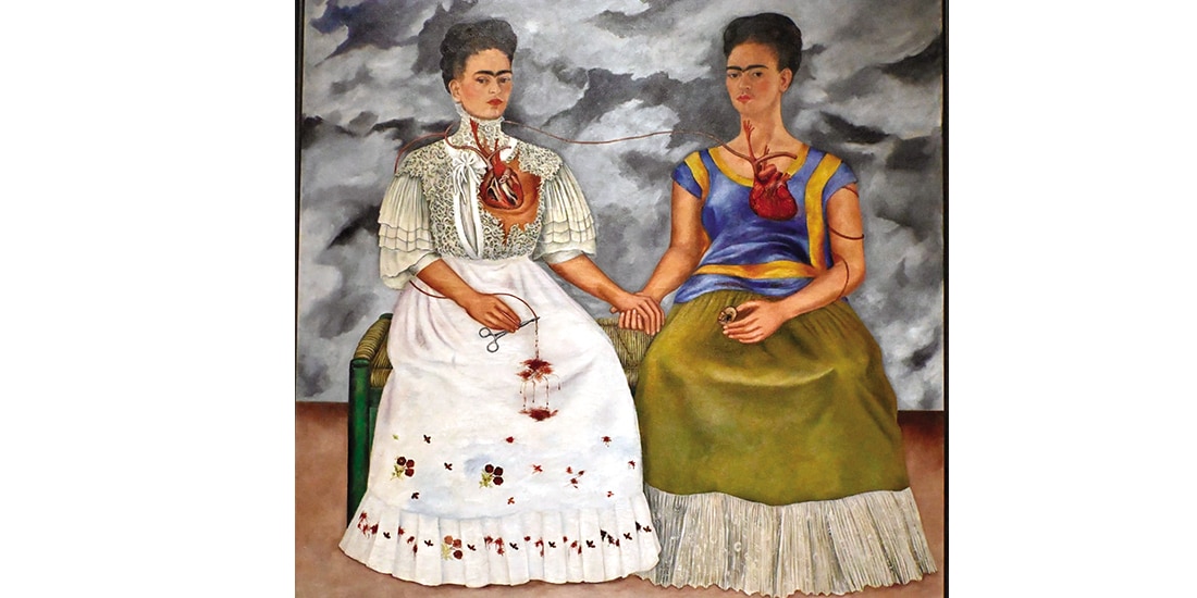LA OBRA Las dos Fridas, de Kahlo.
