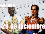Estas son las efemérides de hoy, 29 de diciembre.