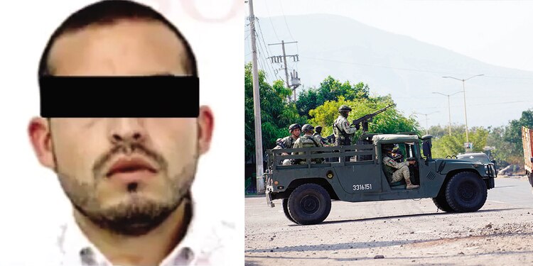 Pedro “N”, abatido ayer por autoridades federales.