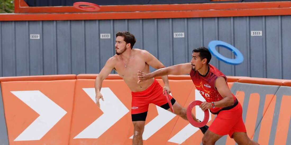 Los atletas compiten por las medallas de Exatlón All Star