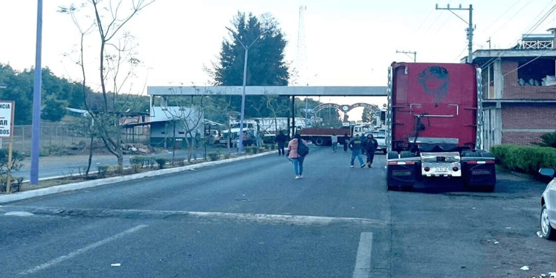 Enfrentamientos armados en Parangarícutiro, Michoacán.