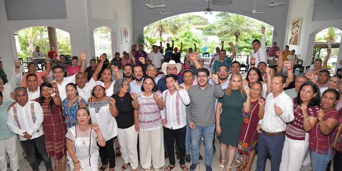 Beatriz Mojica Morga en evento de este martes.