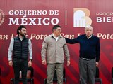 El mandatario respaldó al gobernador potosino.