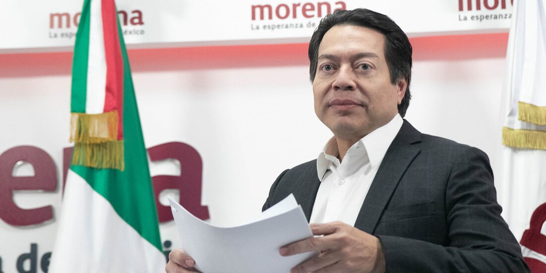 Mario Delgado, presidente de Morena