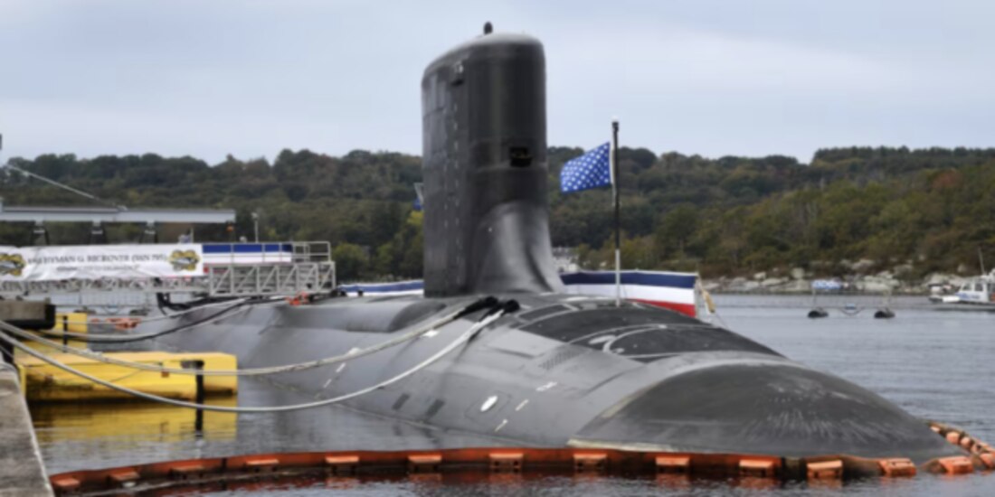 Submarino de EU en Coneccticut, en imagen de archivo.