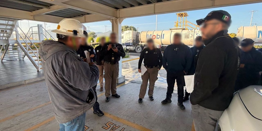 Decomisan presunto hidrocarburo en el municipio de San José Iturbide.