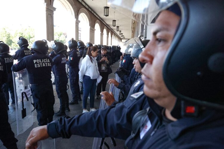 Verificación del protocolo de seguridad en Toluca y municipios del Estado de México.
