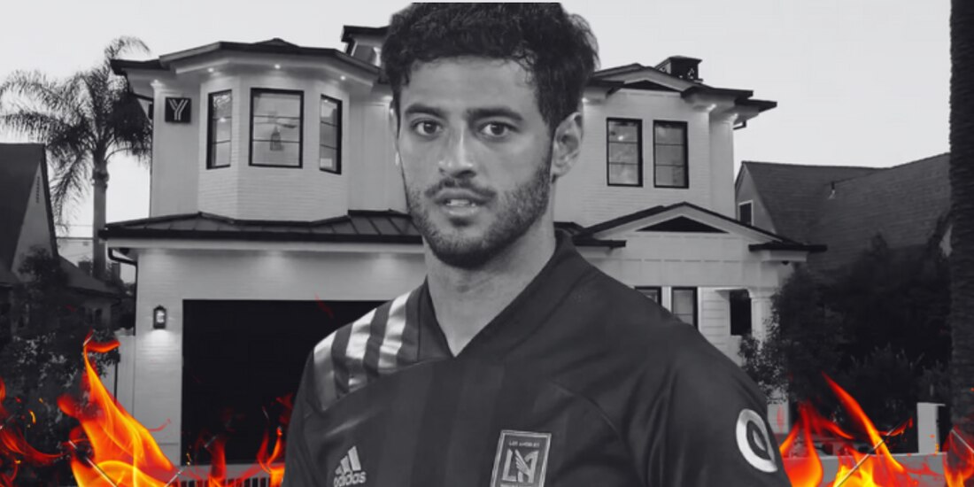 Carlos Vela pierde su casa en Los Ángeles