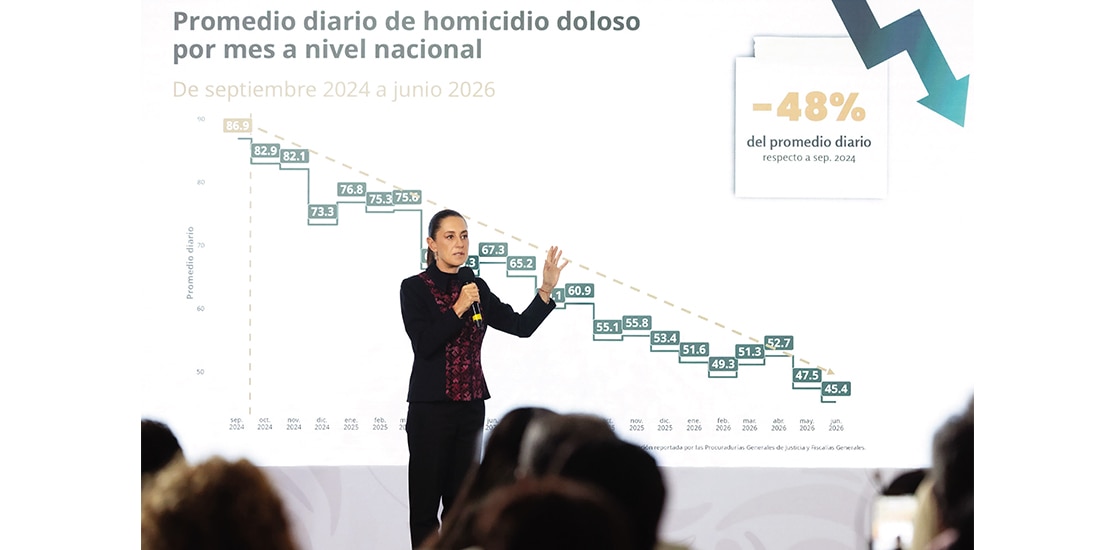 La Presidenta, ayer, en conferencia en Palacio