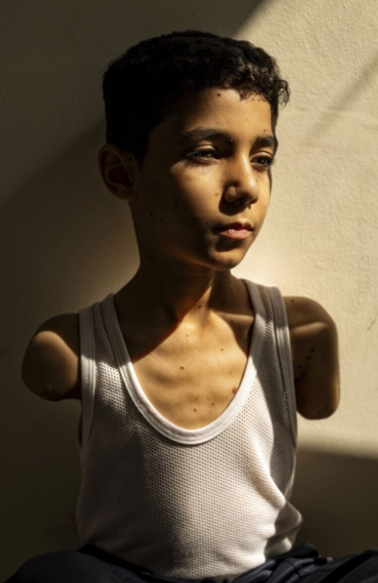 Mahmoud Ajjour, Aged Nine, de Samar Abu Elouf.