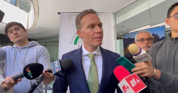 Manuel Velasco, en entrevista con medios el pasado lunes 26 de agosto.