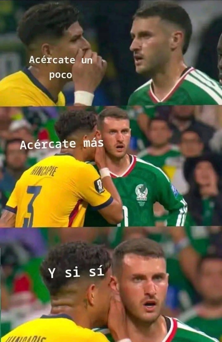 Los mejores memes de la expulsión de Hincapíe por taparse la boca