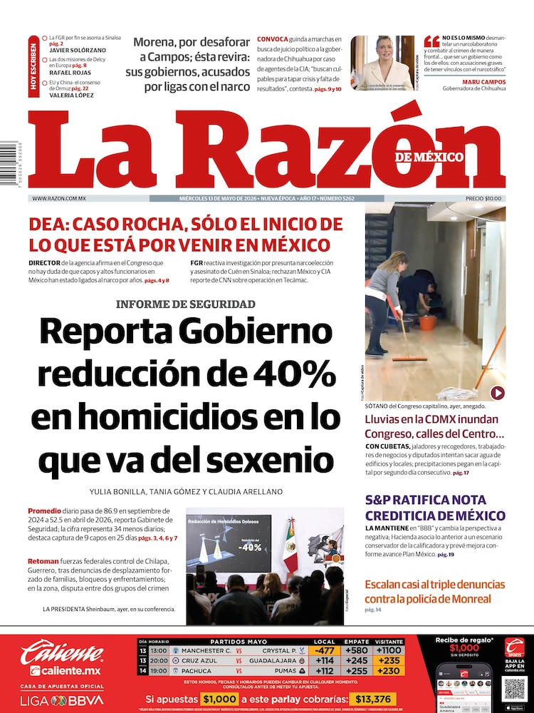 La Razón 13 Mayo 2026