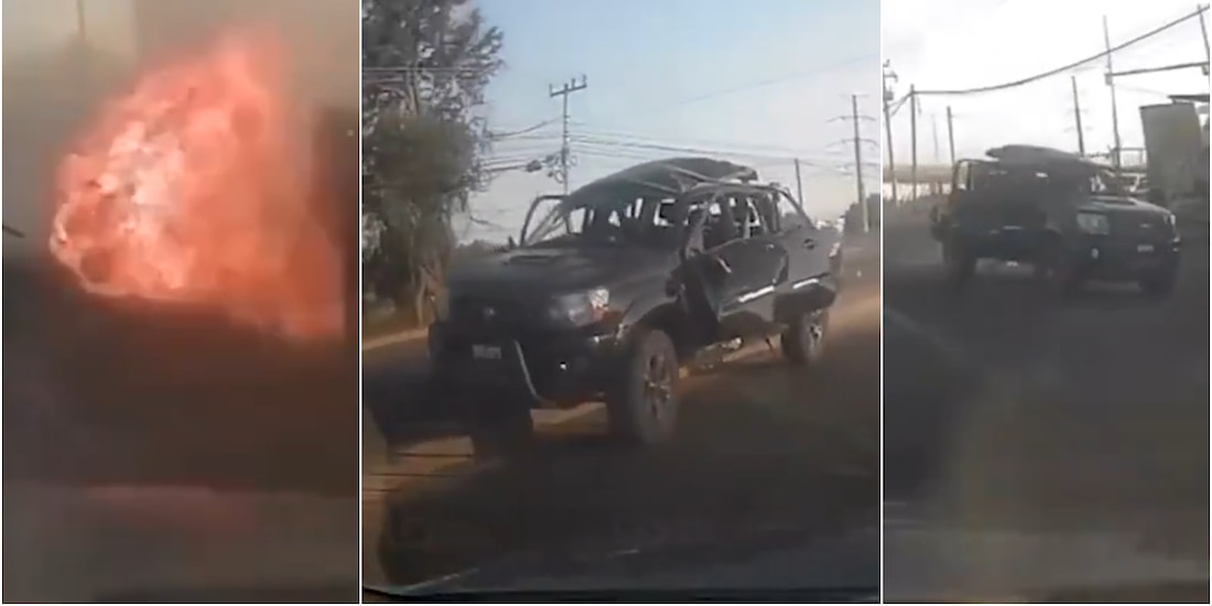 Explosión de camioneta en la carretera México-Pachuca ocurrió el pasado 28 de marzo.