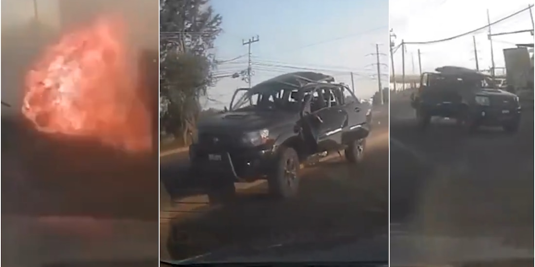 Explosión de camioneta en la carretera México-Pachuca ocurrió el pasado 28 de marzo.