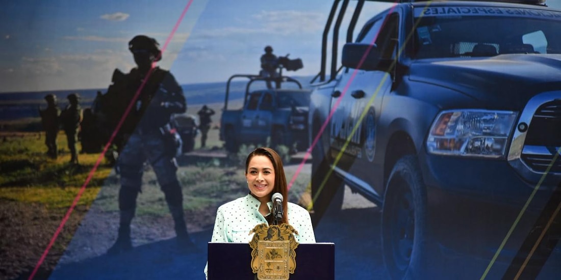 Tere Jiménez, gobernadora constitucional.