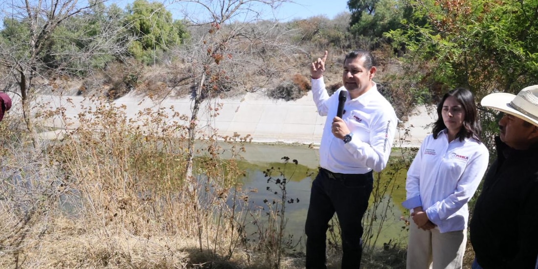 El gobernador de Puebla, Alejandro Armenta.