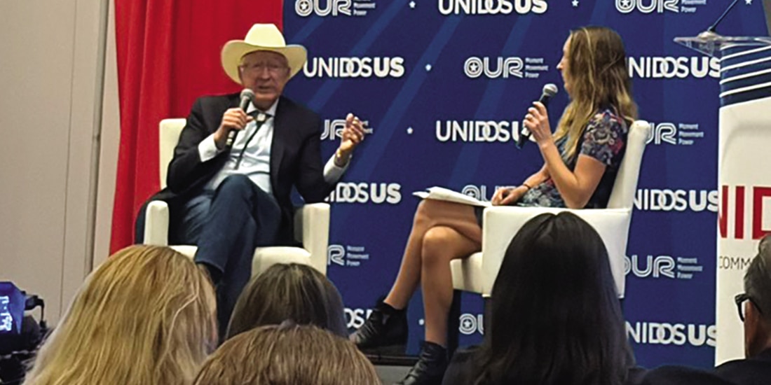 El exdiplomático, ayer, en un evento realizado en Austin, Texas.