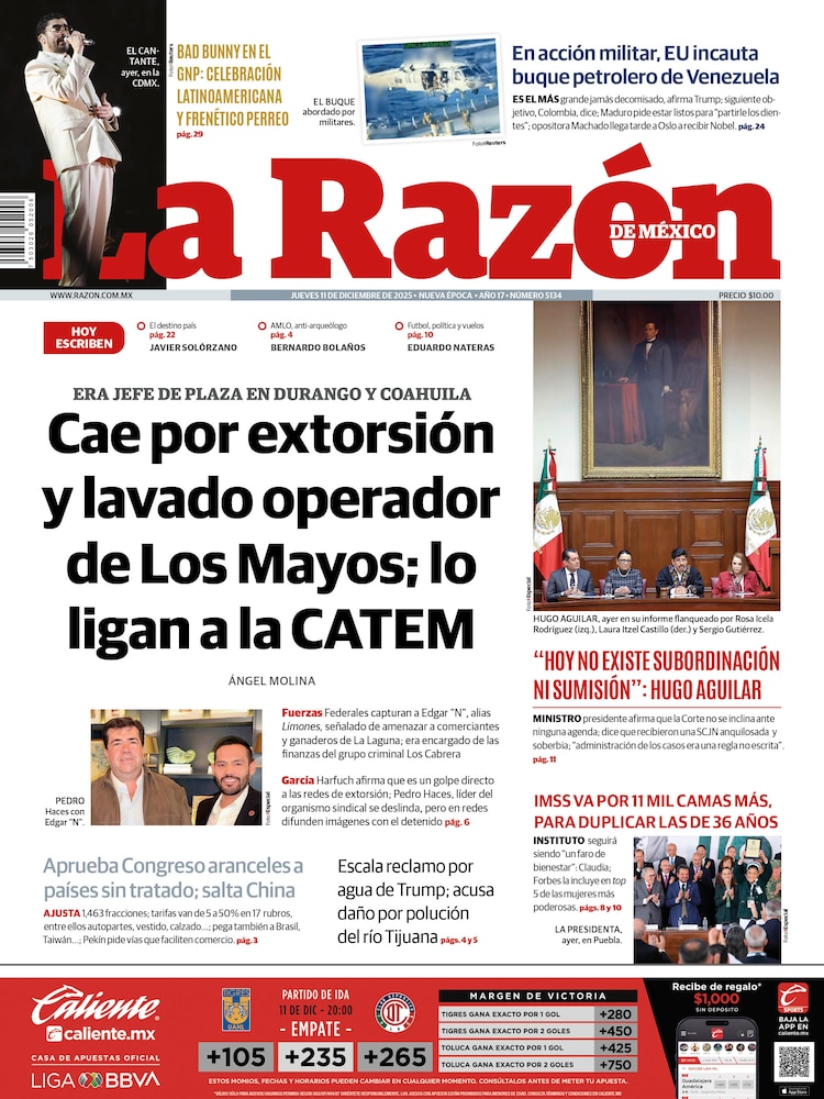 La Razón 11 Diciembre 2025
