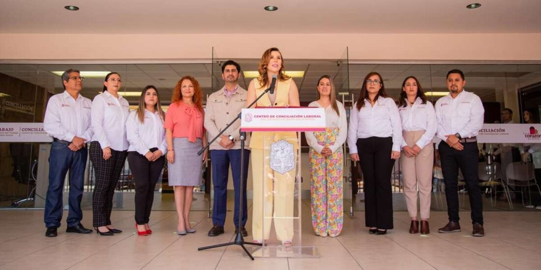 La gobernadora de Baja California, Marina del Pilar Ávila, destacó que la Reforma Laboral implica una nueva era para los trabajadores en el estado.