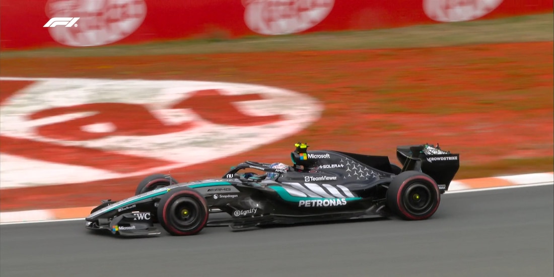 Una acción en el fin de semana del GP de Países Bajos de F1