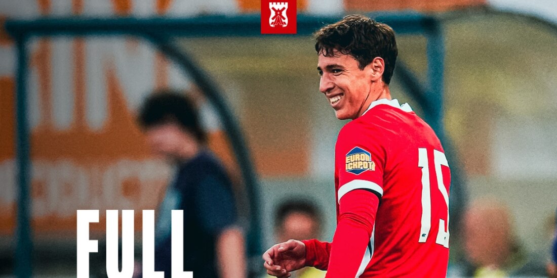 Mateo Chávez anotó y le dio el triunfo al AZ Alkmaar en su debut con el club neerlandés.