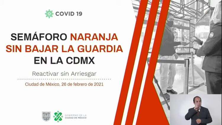 Documento sobre COVID-19 en CDMX este viernes 26 de febrero.