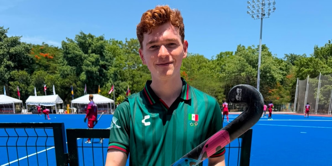 Jorge Gómez listo para el hockey sobre césped de los Juegos Centroamericanos y del Caribe