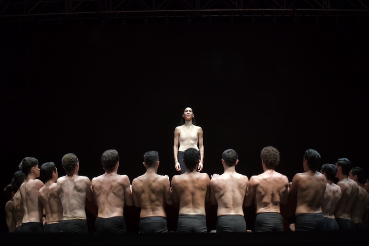Elisa Carrillo, durante su presentación en el Centro Cultural Álvaro Carrillo.