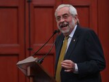 Enrique Grace Wiechers, rector de la Universidad Nacional Autónoma de México.