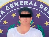Reynier "N", alias "Palma", presunto integrante del CJNG detenido en Acapulco.