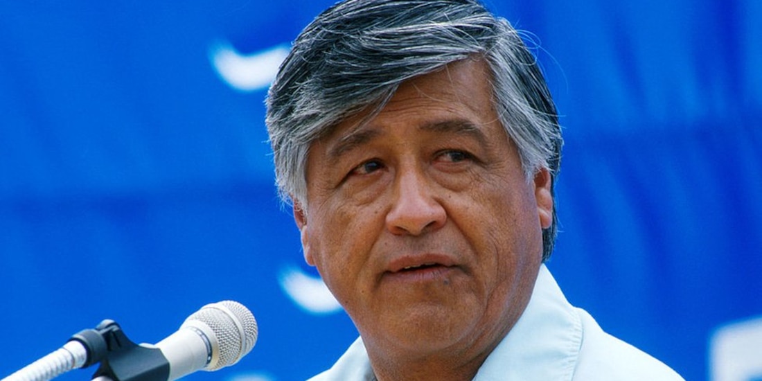 César Chávez en imagen de archivo.