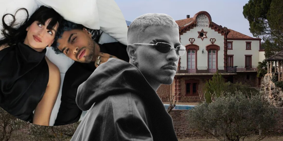 Rauw Alejandro ha puesto a la venta la casa que tenía con Rosalía.