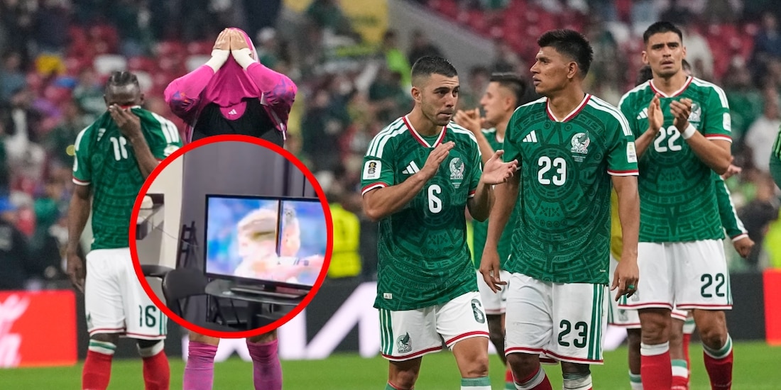 Un aficionado disparó a su televisor tras la derrota de México ante Inglaterra.