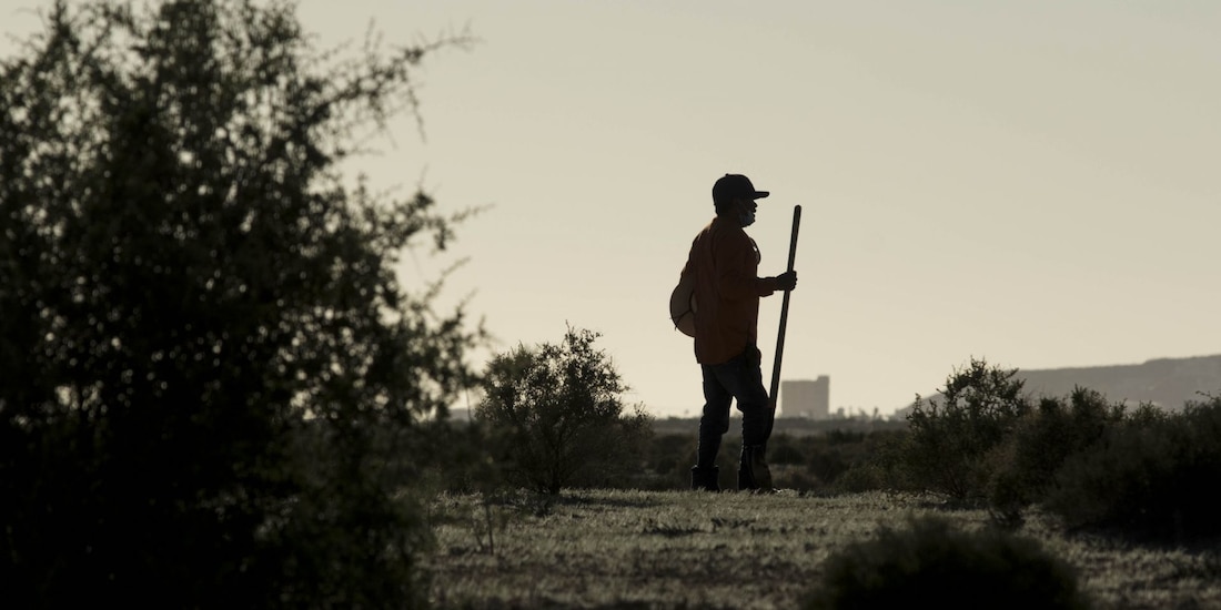 En la imagen de archivo, el aspecto de una búsqueda de desaparecidos en una zona desértica