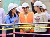 Claudia Sheinbaum ha acompañado a la Gobernadora del Edomex en la supervisión de obras.