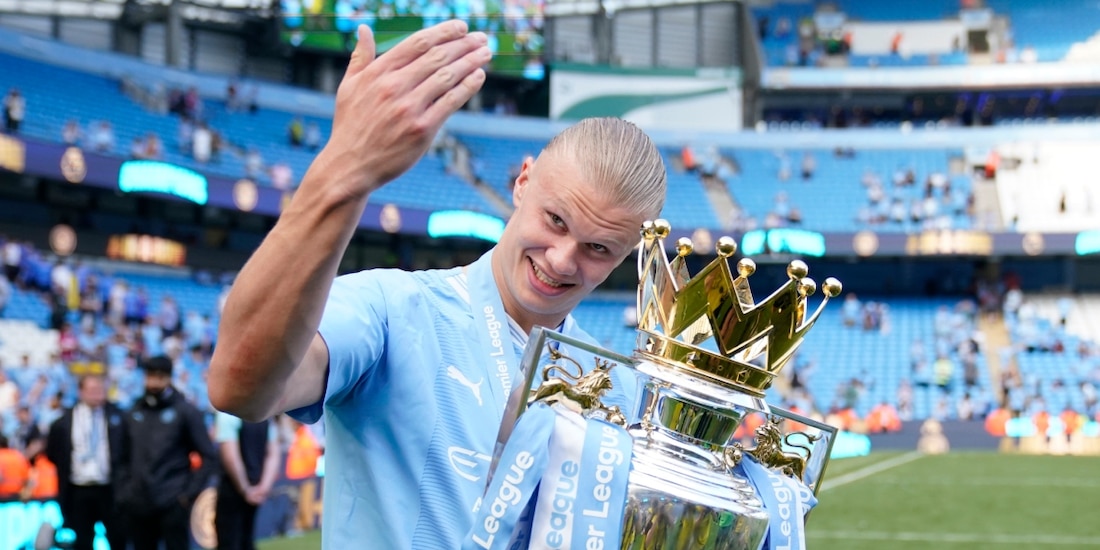 Erling Haaland firmó un nuevo contrato con el Manchester City hasta 2034