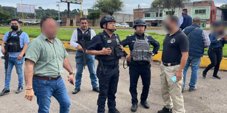 La Secretaría de Seguridad Pública de Michoacán informó que no fue necesario el uso de la fuerza para el desbloqueo de vías férreas