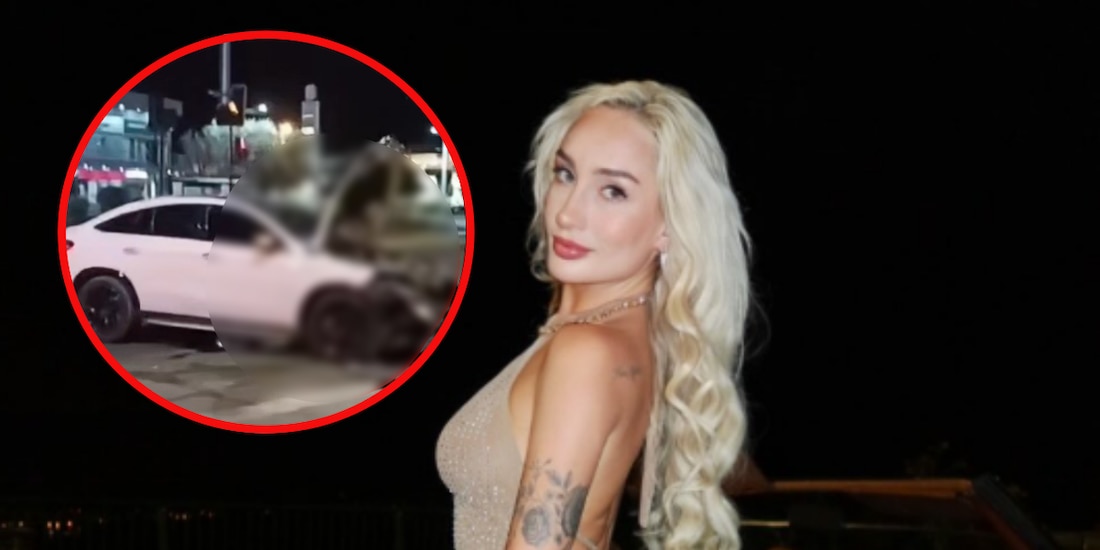 Fran Maira atropella a motociclista; el hombre se encuentra grave | VIDEO