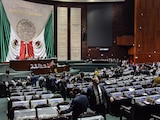 Diputados durante una sesión ordinaria en San Lázaro, en una foto de archivo.