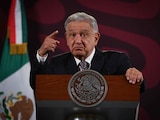 CIUDAD DE MÉXICO, 02FEBRERO2024.- Andrés Manuel López Obrador, presidente de México, durante su intervención en la conferencia de prensa matutina realizada en Palacio Nacional.
FOTO: MARIO JASSO/CUARTOSCURO.COM