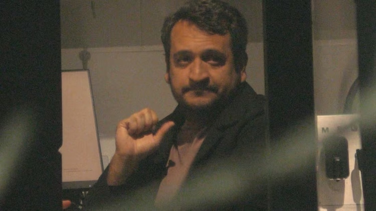 Foto de Andrés Manuel López Beltrán en la reunión.