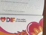 DIF Durango incorpora Braille en su correspondencia.