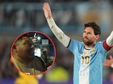 Aficionado argentino se quedó fuera del partido por culpa de su expareja.