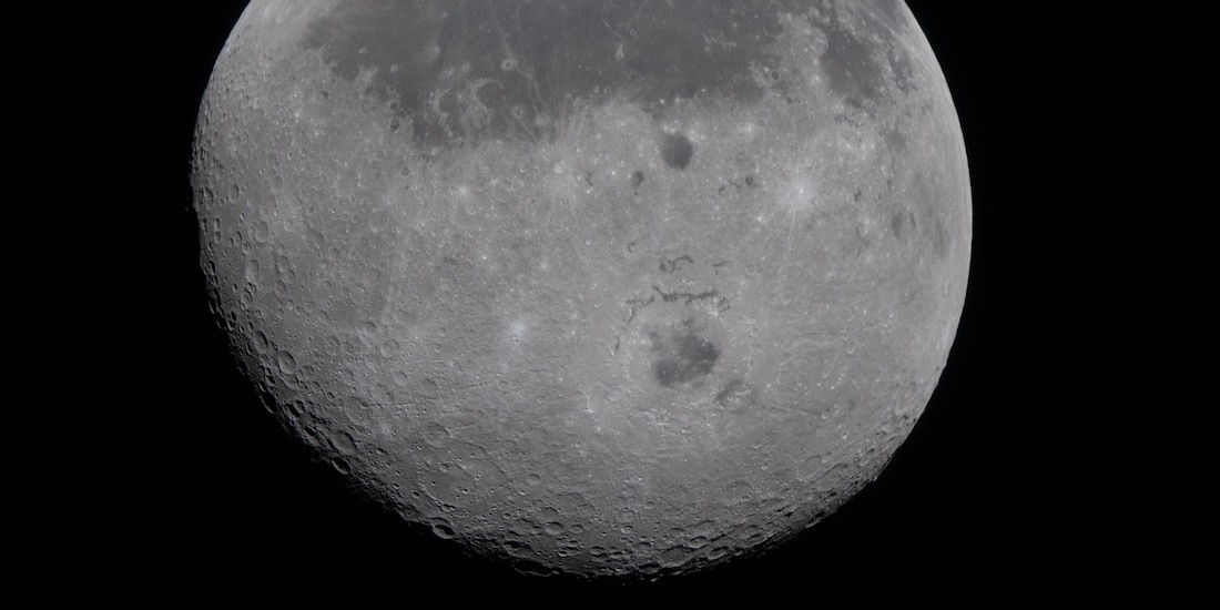 Imagen de la Luna tomada desde Artemis II.