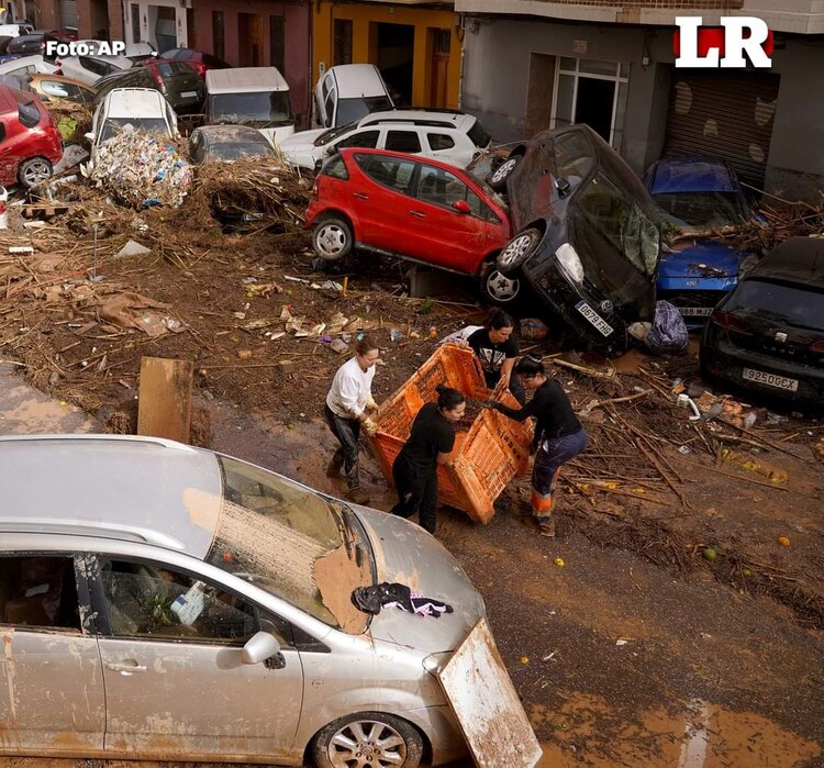 Estas son las imágenes de la devastación en Valencia, este 30 de octubre.