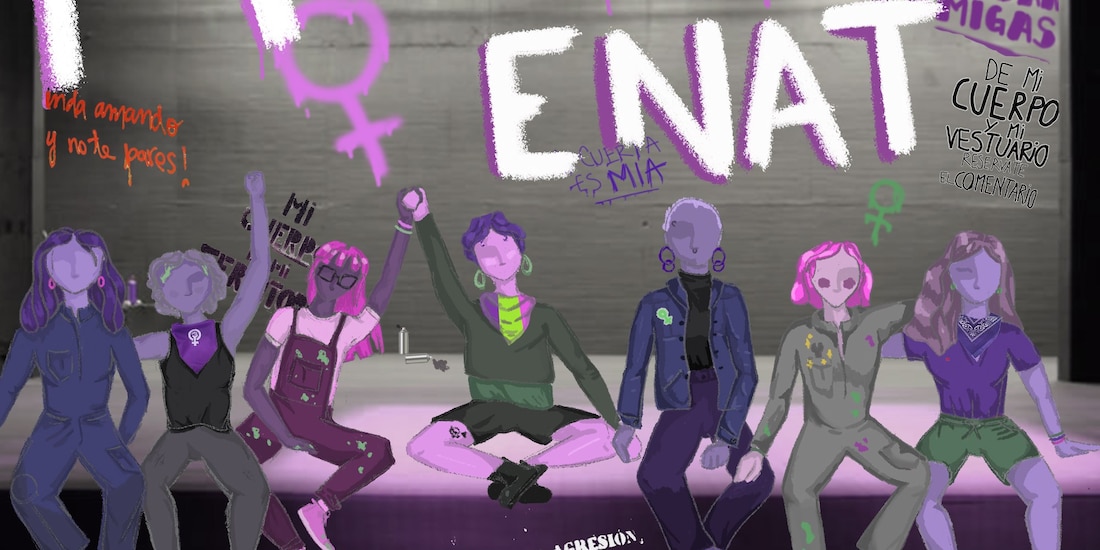 Estudiantes de la ENAT piden separar a los maestros que han sido acusados de acoso sexual.